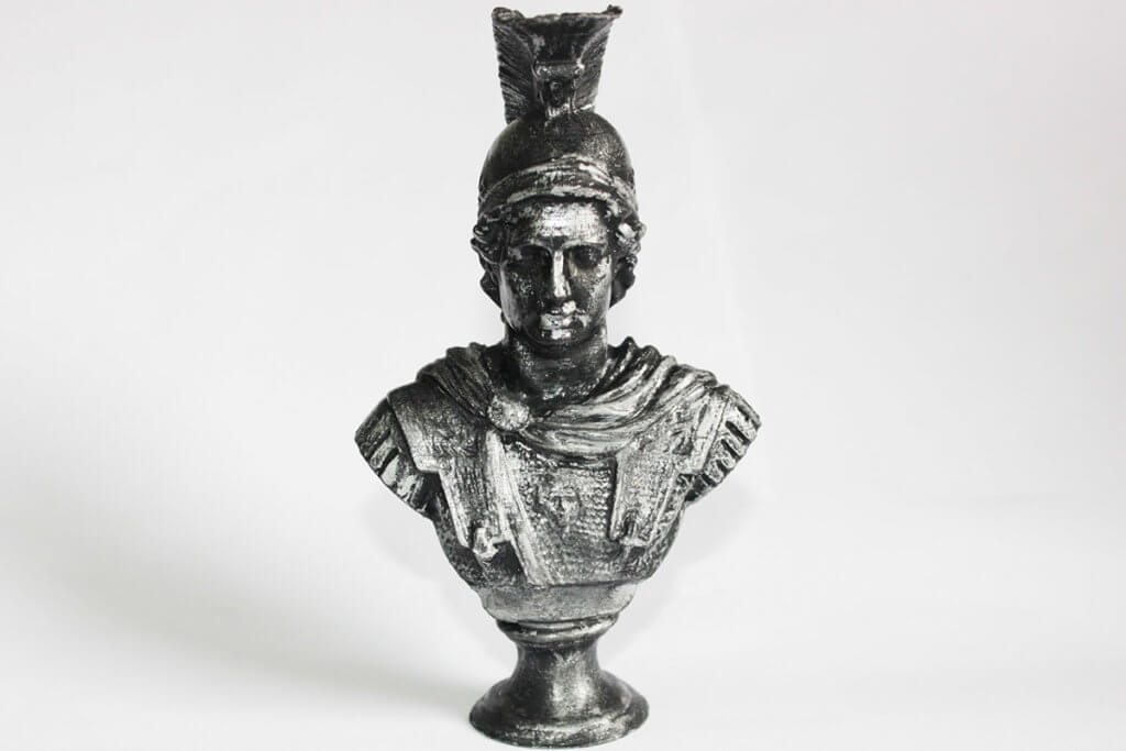 Alexandre O Grande com 12 cm ou 18 cm Estatua